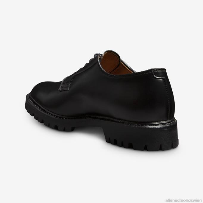 Allen Edmonds Schuhe D66B447 | Allen Edmonds Lennon Lug Derby schwarzes Leder Männer