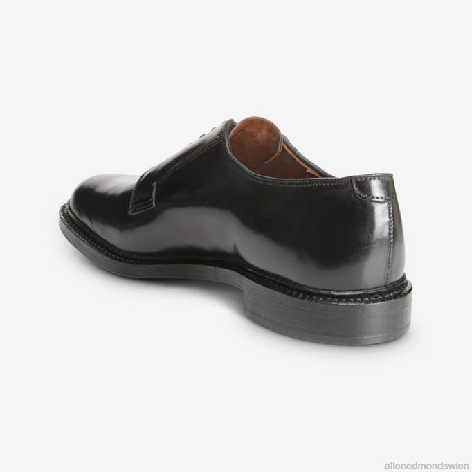Allen Edmonds Schuhe D66B80 | Allen Edmonds Leeds Shell Cordovan Derby-Schuh schwarzer Cordovan Männer