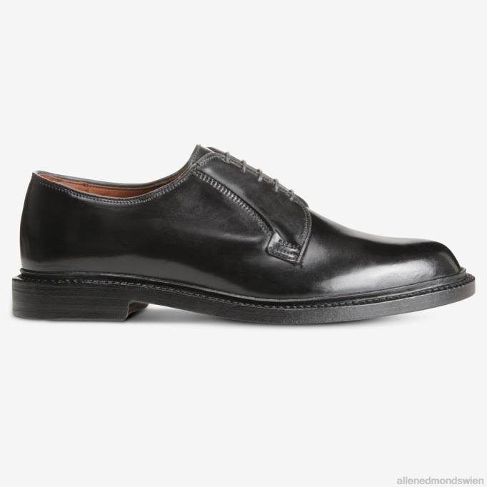 Allen Edmonds Schuhe D66B80 | Allen Edmonds Leeds Shell Cordovan Derby-Schuh schwarzer Cordovan Männer