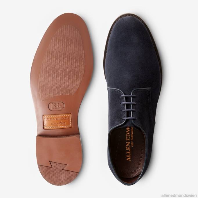 Allen Edmonds Schuhe D66B82 | Allen Edmonds Nomad Buck Wildleder-Derby Marine Männer