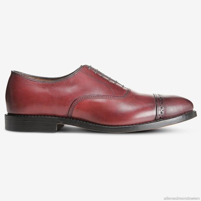 Allen Edmonds Schuhe D66B111 | Allen Edmonds Fifth Avenue Oxford-Schuh mit Kappenkappe Ochsenblut Männer