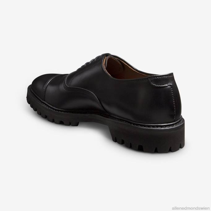 Allen Edmonds Schuhe D66B137 | Allen Edmonds Park Avenue Oxford-Schuh mit Captoe und Profilsohle Schwarz Männer
