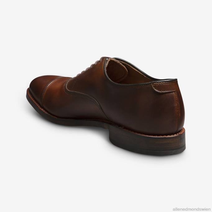 Allen Edmonds Schuhe D66B1 | Allen Edmonds Park Avenue Oxford-Schuh mit Kappenkappe dunkles Chili Männer