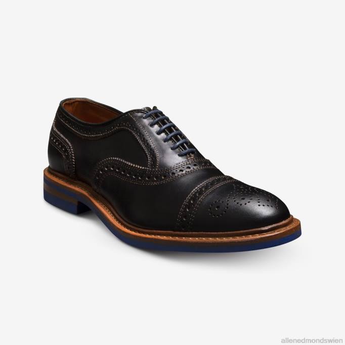 Allen Edmonds Schuhe D66B226 | Allen Edmonds Strandmok Cap-Toe-Oxford mit Dainite-Gummisohle Schwarz Männer