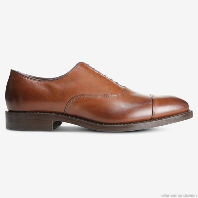Allen Edmonds Schuhe D66B236 | Allen Edmonds Park Avenue Oxford-Schuh mit Zehenkappe und Dainite-Sohle Kaffeebraun Männer