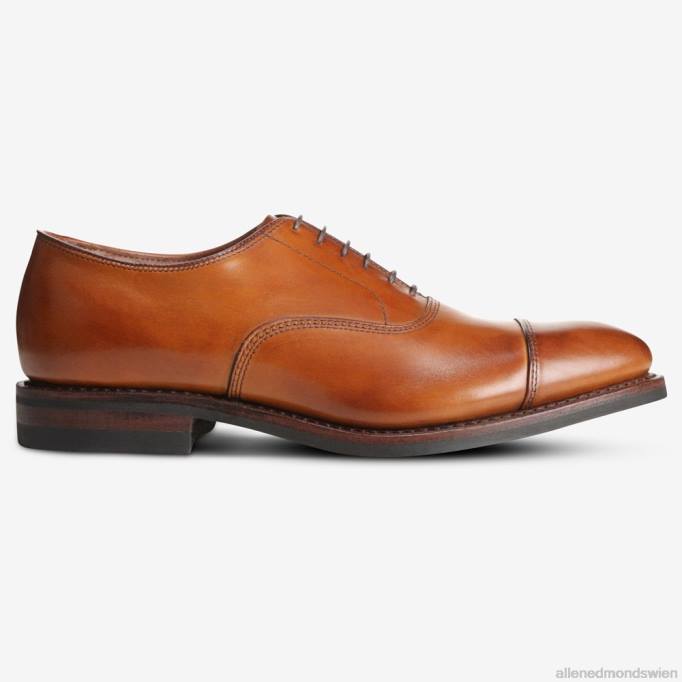 Allen Edmonds Schuhe D66B237 | Allen Edmonds Park Avenue Oxford-Schuh mit Zehenkappe und Dainite-Sohle Walnussbraun Männer