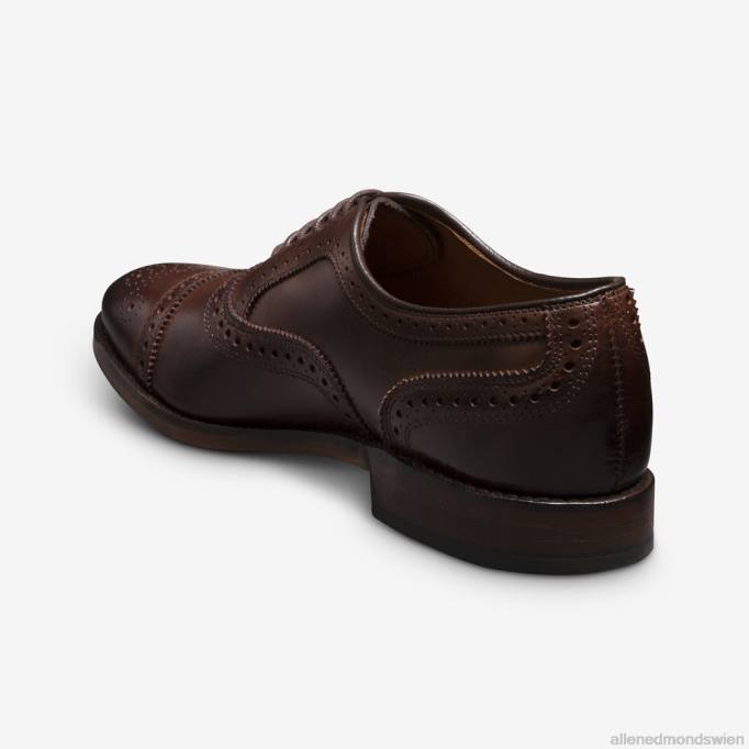 Allen Edmonds Schuhe D66B23 | Allen Edmonds Strand Oxford-Schuh mit Kappenkappe Mahagoni Männer