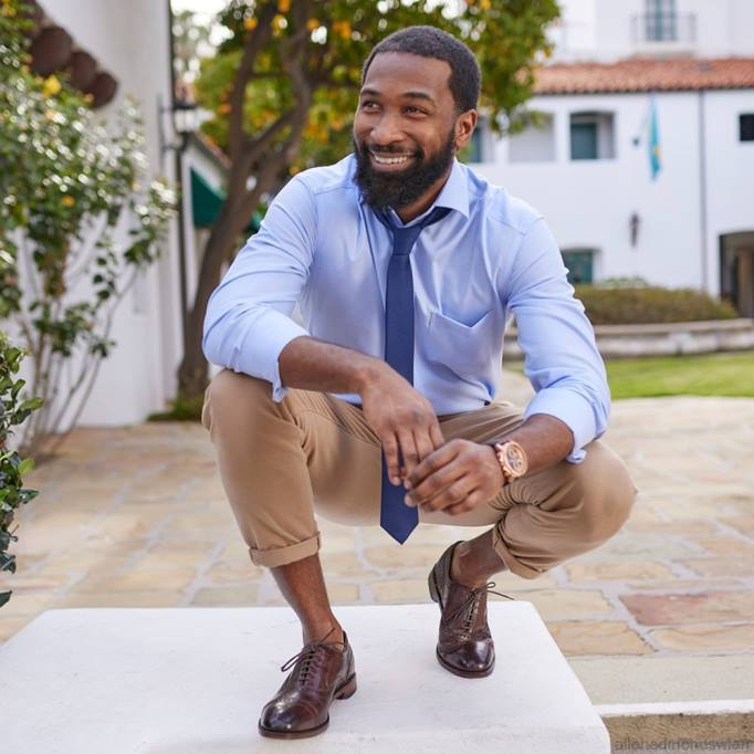 Allen Edmonds Schuhe D66B23 | Allen Edmonds Strand Oxford-Schuh mit Kappenkappe Mahagoni Männer