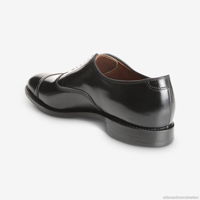 Allen Edmonds Schuhe D66B24 | Allen Edmonds Park Avenue Shell-Cordovan-Oxford-Kleiderschuh mit Captoe schwarzer Cordovan Männer