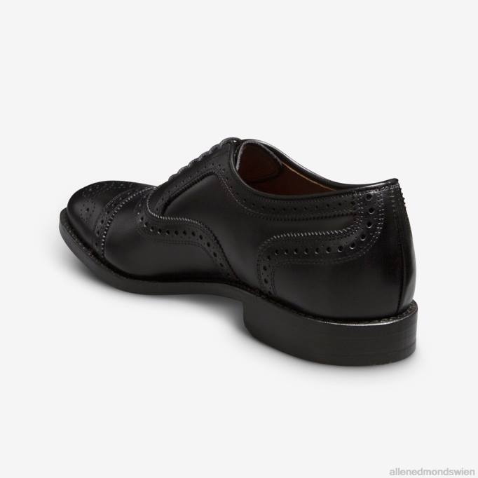 Allen Edmonds Schuhe D66B274 | Allen Edmonds Strand Oxford-Schuh mit Kappenkappe Schwarz Männer