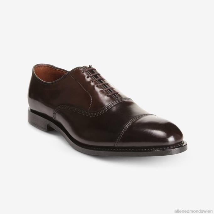 Allen Edmonds Schuhe D66B276 | Allen Edmonds Park Avenue Shell-Cordovan-Oxford-Kleiderschuh mit Captoe brauner Cordovan Männer