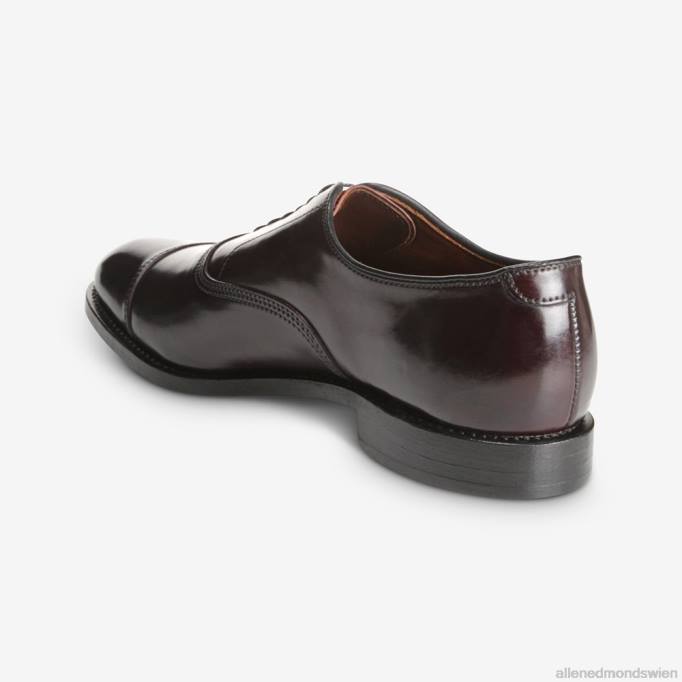 Allen Edmonds Schuhe D66B277 | Allen Edmonds Park Avenue Shell-Cordovan-Oxford-Kleiderschuh mit Captoe Burgunder Cordovan Männer