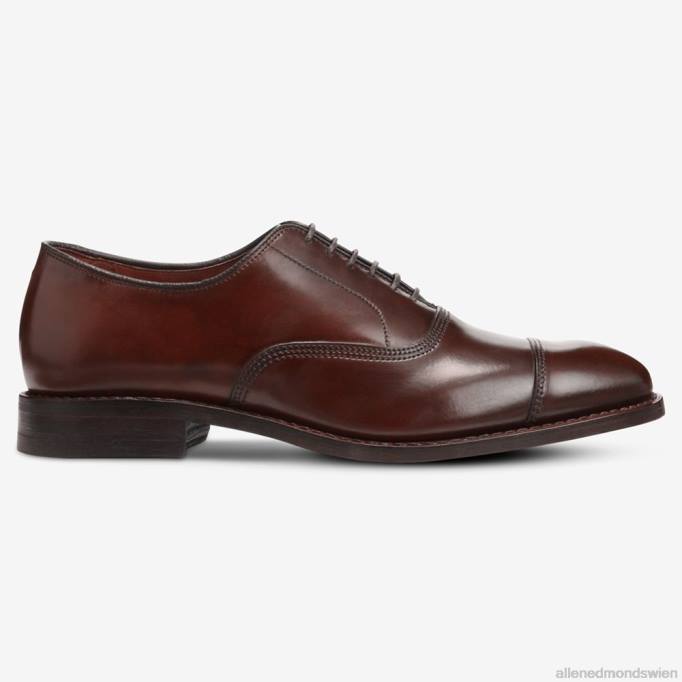 Allen Edmonds Schuhe D66B278 | Allen Edmonds Park Avenue Shell-Cordovan-Oxford-Kleiderschuh mit Captoe Chili-Cordovan Männer