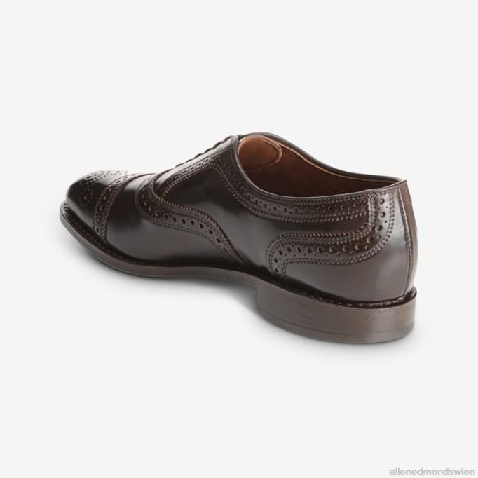 Allen Edmonds Schuhe D66B294 | Allen Edmonds Strand Shell Cordovan Oxford-Kleiderschuh mit Captoe brauner Cordovan Männer