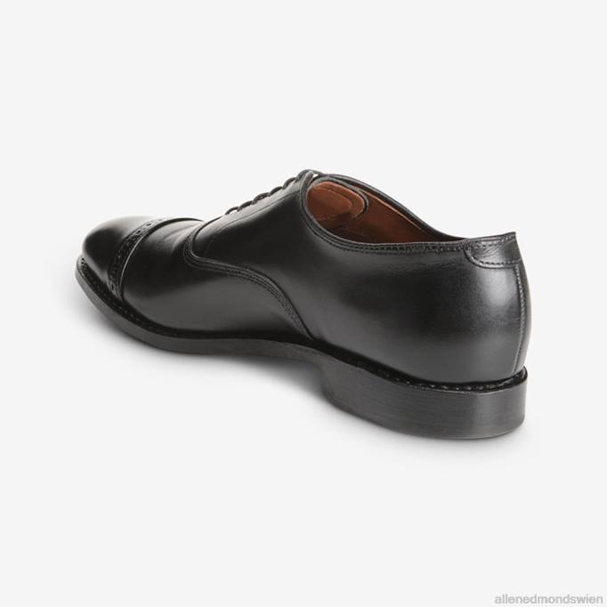 Allen Edmonds Schuhe D66B310 | Allen Edmonds Fifth Avenue Oxford-Schuh mit Kappenkappe Schwarz Männer