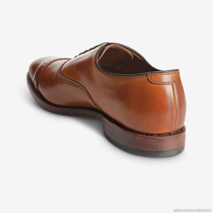 Allen Edmonds Schuhe D66B311 | Allen Edmonds Fifth Avenue Oxford-Schuh mit Kappenkappe Walnussbraun Männer