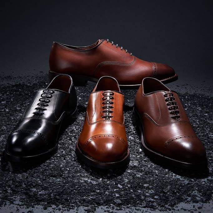 Allen Edmonds Schuhe D66B312 | Allen Edmonds Fifth Avenue Oxford-Schuh mit Kappenkappe dunkles Chili Männer