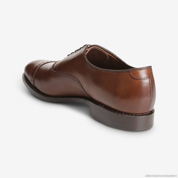 Allen Edmonds Schuhe D66B313 | Allen Edmonds Fifth Avenue Oxford-Schuh mit Kappenkappe Kaffeebraun Männer
