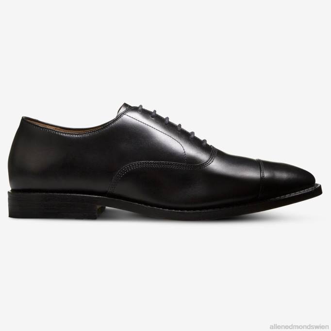 Allen Edmonds Schuhe D66B39 | Allen Edmonds Park Avenue Oxford-Schuh mit Kappenkappe Schwarz Männer