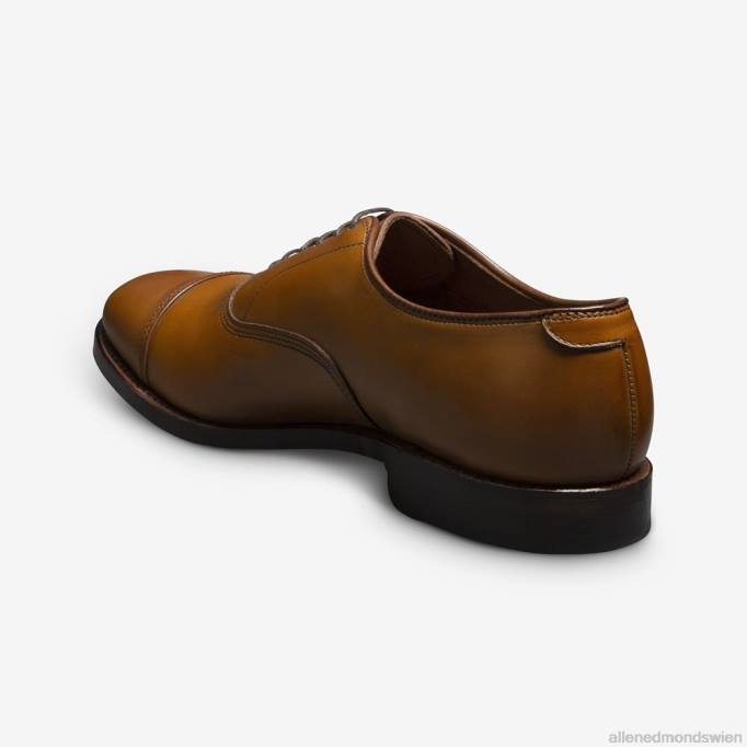 Allen Edmonds Schuhe D66B41 | Allen Edmonds Park Avenue Oxford-Schuh mit Kappenkappe Walnussbraun Männer