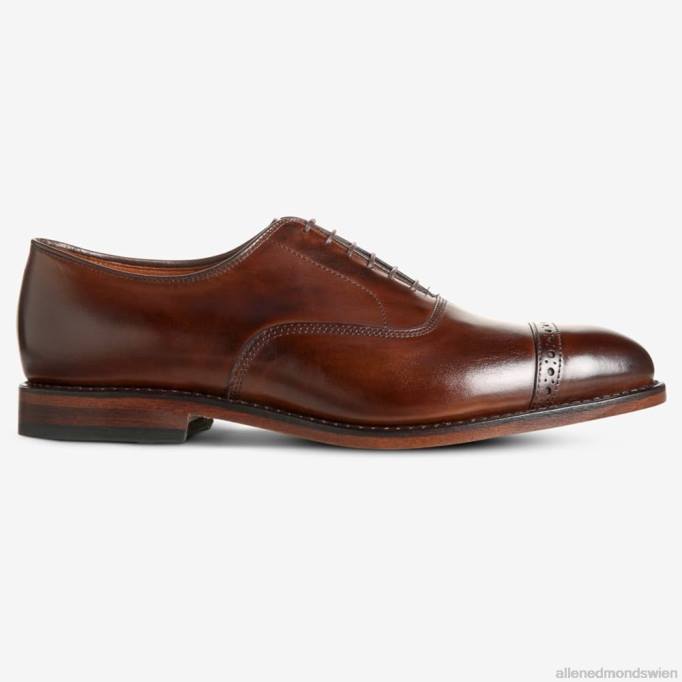 Allen Edmonds Schuhe D66B43 | Allen Edmonds Fifth Avenue Oxford-Schuh mit Kappenkappe Mahagoni Männer