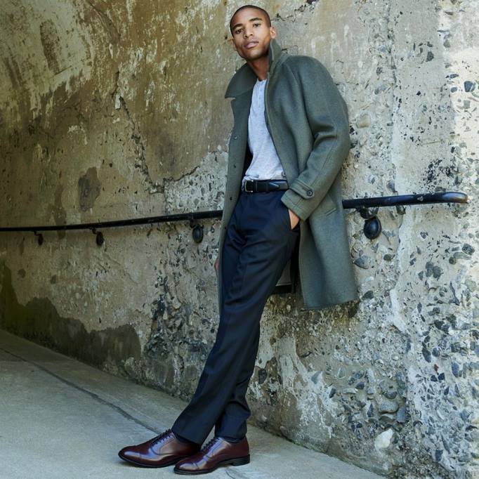 Allen Edmonds Schuhe D66B45 | Allen Edmonds Park Avenue Oxford-Schuh mit Kappenkappe burgunderfarbenes Leder Männer