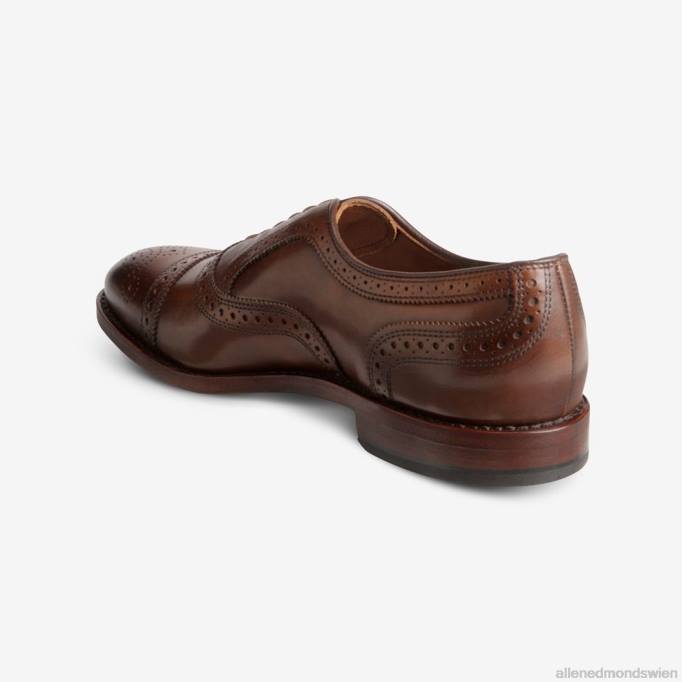 Allen Edmonds Schuhe D66B4 | Allen Edmonds Strand Oxford-Schuh mit Kappenkappe Zigarre Männer