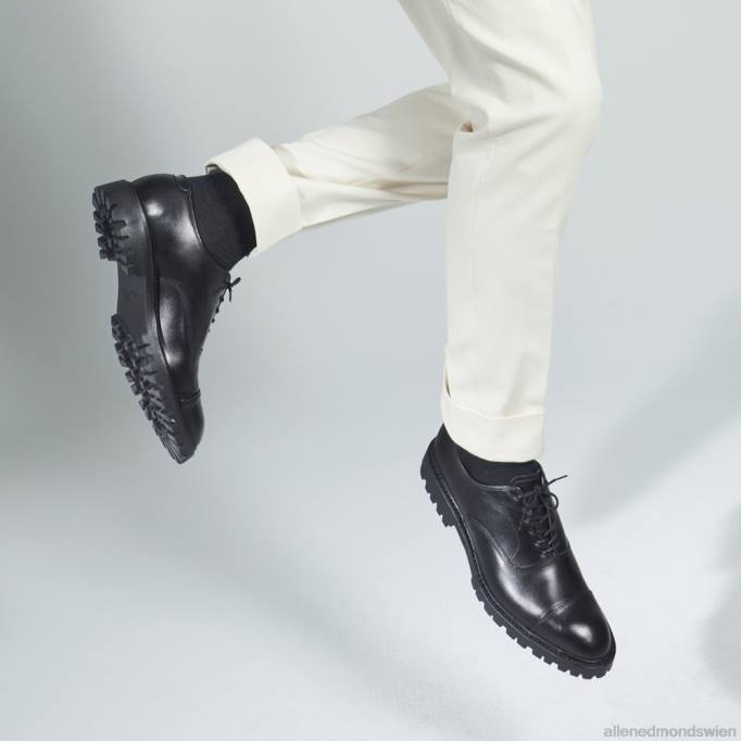 Allen Edmonds Schuhe D66B5 | Allen Edmonds Park Avenue Oxford-Schuh mit Captoe und Profilsohle Chili-Leder Männer