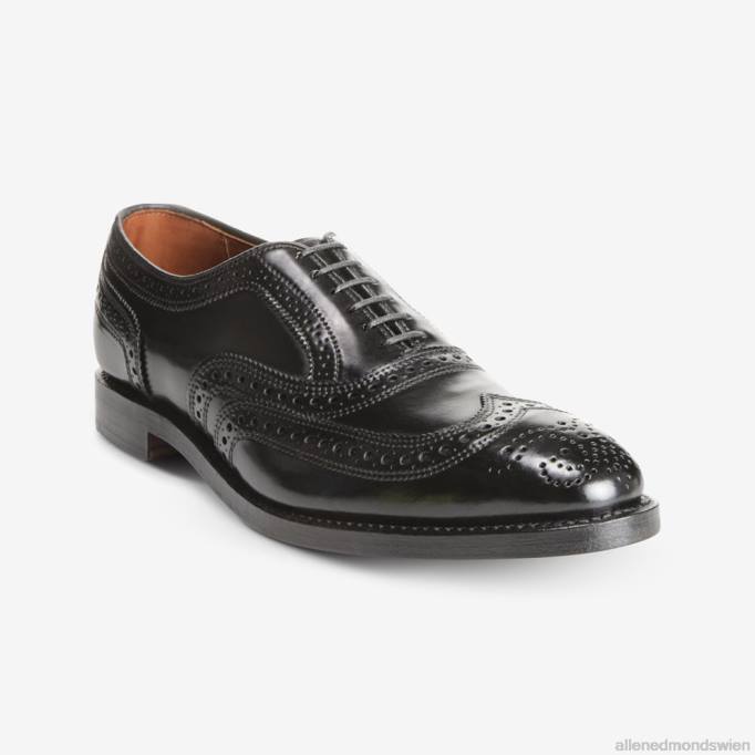 Allen Edmonds Schuhe D66B324 | Allen Edmonds Cambridge Shell Cordovan Wingtip-Kleiderschuh schwarzer Cordovan Männer