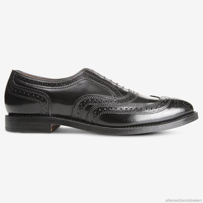 Allen Edmonds Schuhe D66B324 | Allen Edmonds Cambridge Shell Cordovan Wingtip-Kleiderschuh schwarzer Cordovan Männer