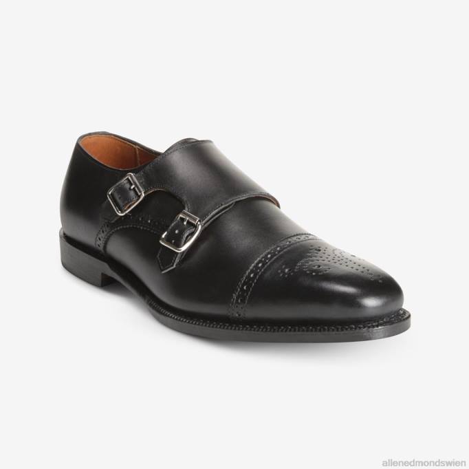 Allen Edmonds Schuhe D66B357 | Allen Edmonds st. John's Double Monk Strap-Kleiderschuh Schwarz Männer
