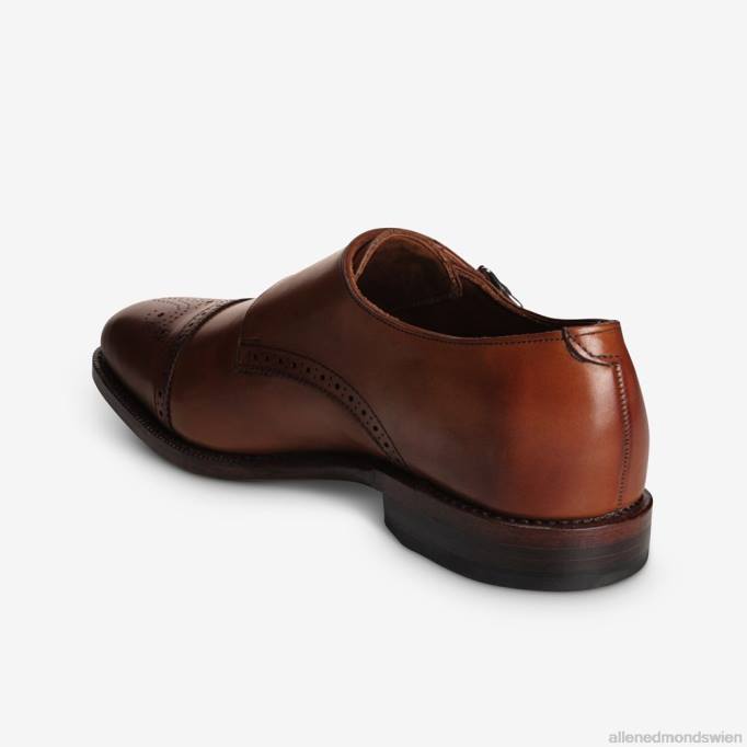 Allen Edmonds Schuhe D66B358 | Allen Edmonds st. John\'s Double Monk Strap-Kleiderschuh dunkles Chili Männer