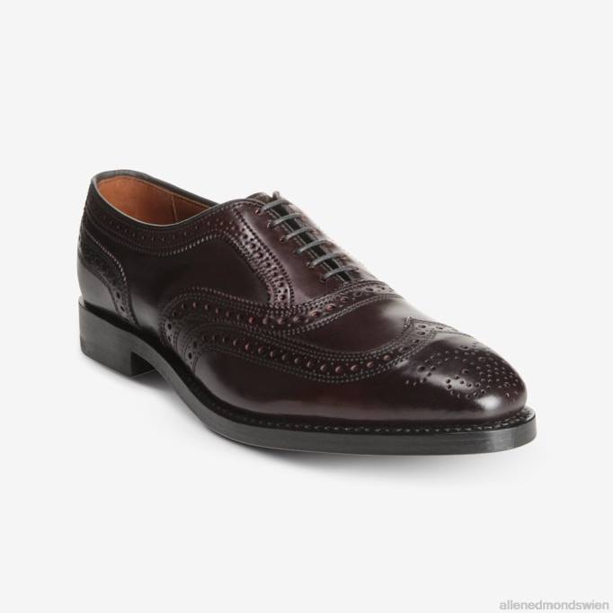 Allen Edmonds Schuhe D66B49 | Allen Edmonds Cambridge Shell Cordovan Wingtip-Kleiderschuh Burgund Männer