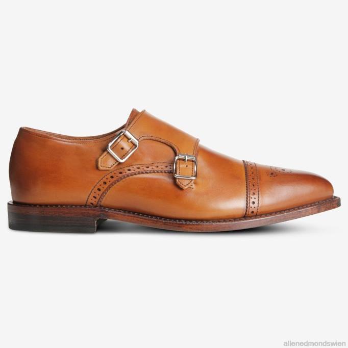 Allen Edmonds Schuhe D66B60 | Allen Edmonds st. John\'s Double Monk Strap-Kleiderschuh Walnussbraun Männer