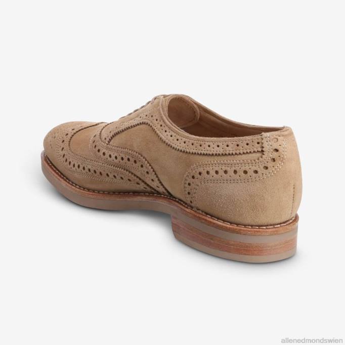 Allen Edmonds Schuhe D66B101 | Allen Edmonds Neumok Wildleder Wingtip Oxford Kamel Männer