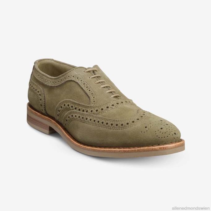 Allen Edmonds Schuhe D66B107 | Allen Edmonds Neumok Wildleder Wingtip Oxford salbeigrün Männer