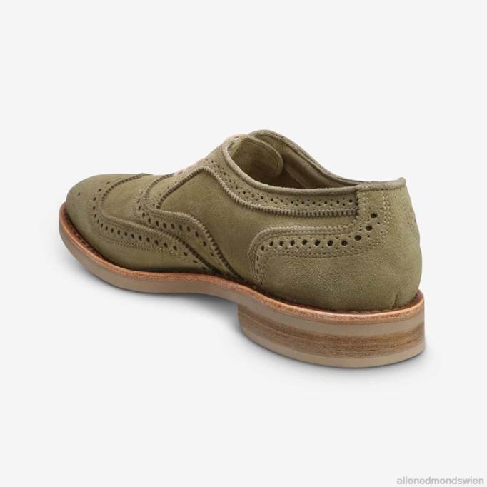 Allen Edmonds Schuhe D66B107 | Allen Edmonds Neumok Wildleder Wingtip Oxford salbeigrün Männer
