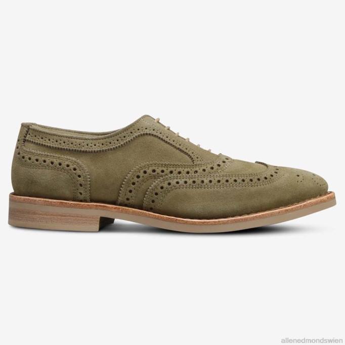 Allen Edmonds Schuhe D66B107 | Allen Edmonds Neumok Wildleder Wingtip Oxford salbeigrün Männer