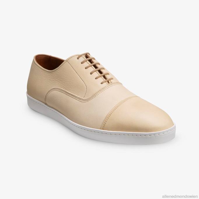 Allen Edmonds Schuhe D66B15 | Allen Edmonds Park Avenue Oxford-Kleid-Sneaker Knochenleder, pflanzlich gegerbt Männer