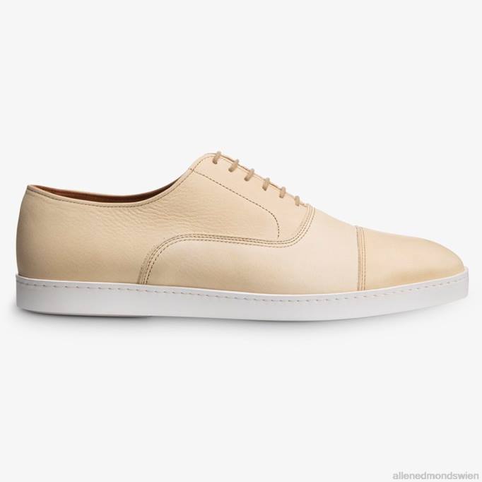 Allen Edmonds Schuhe D66B15 | Allen Edmonds Park Avenue Oxford-Kleid-Sneaker Knochenleder, pflanzlich gegerbt Männer