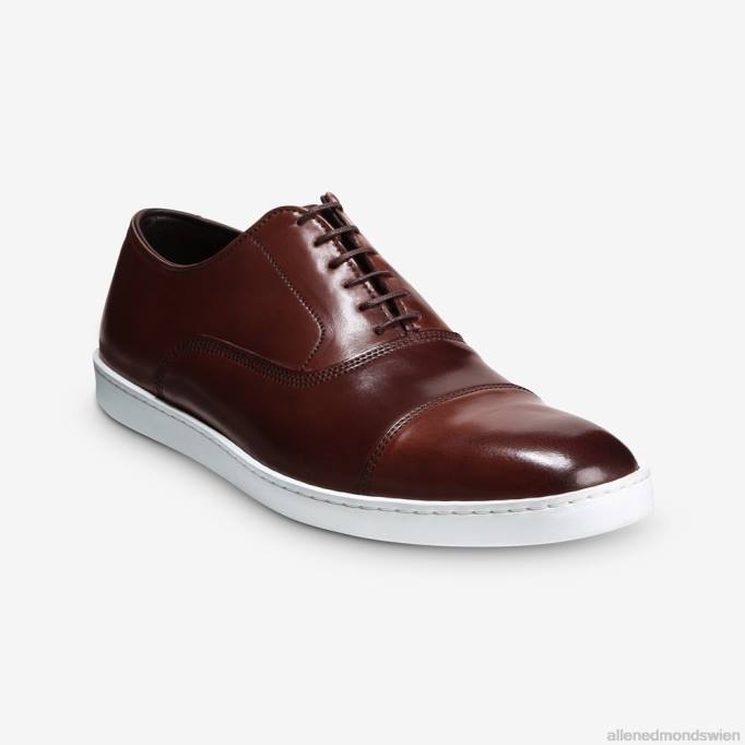 Allen Edmonds Schuhe D66B21 | Allen Edmonds Park Avenue Shell-Cordovan-Oxford-Kleid-Sneaker Chili-Cordovan Männer