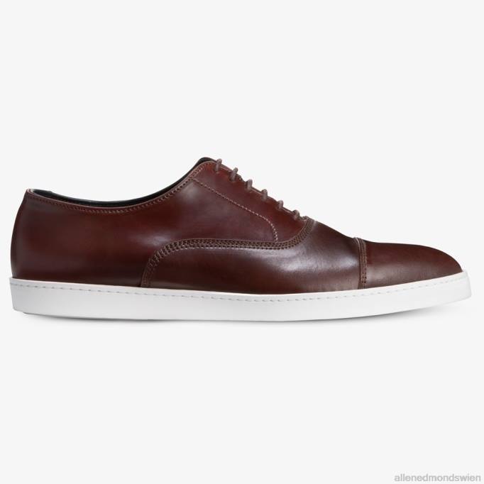 Allen Edmonds Schuhe D66B21 | Allen Edmonds Park Avenue Shell-Cordovan-Oxford-Kleid-Sneaker Chili-Cordovan Männer
