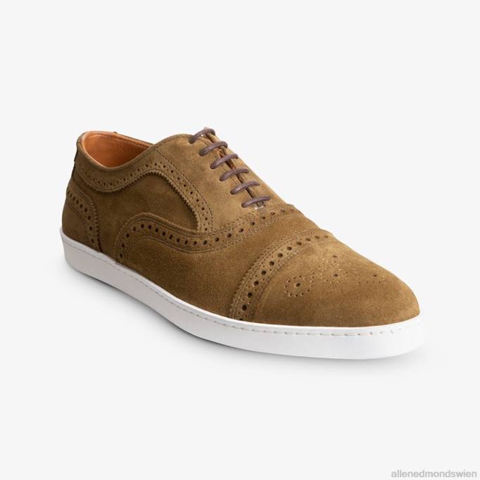 Allen Edmonds Schuhe D66B240 | Allen Edmonds Strand Oxford-Sneaker Kapernwildleder Männer