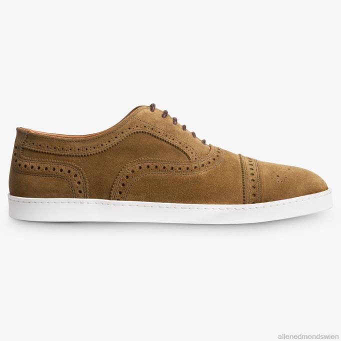 Allen Edmonds Schuhe D66B240 | Allen Edmonds Strand Oxford-Sneaker Kapernwildleder Männer