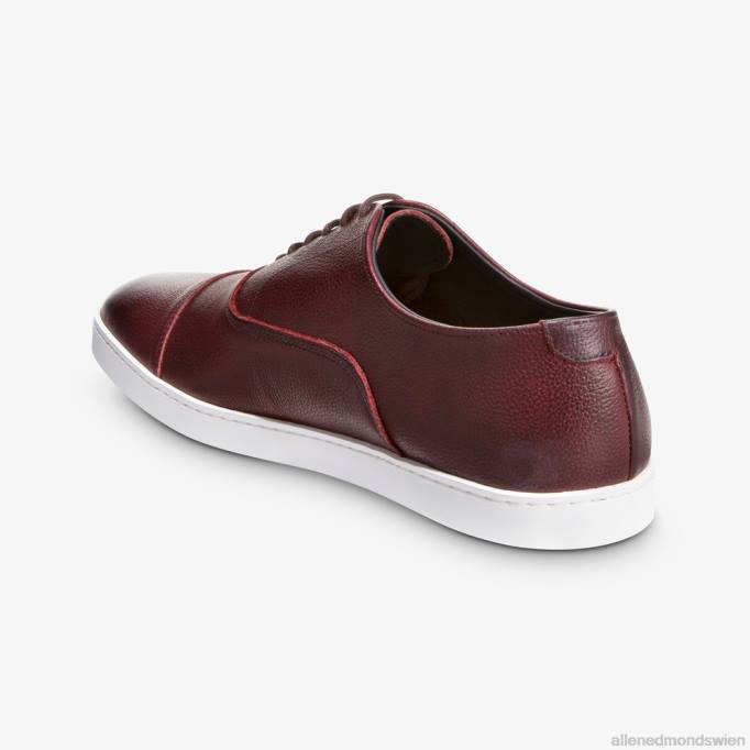 Allen Edmonds Schuhe D66B252 | Allen Edmonds Park Avenue Oxford-Kleid-Sneaker Burgunderkorn Männer