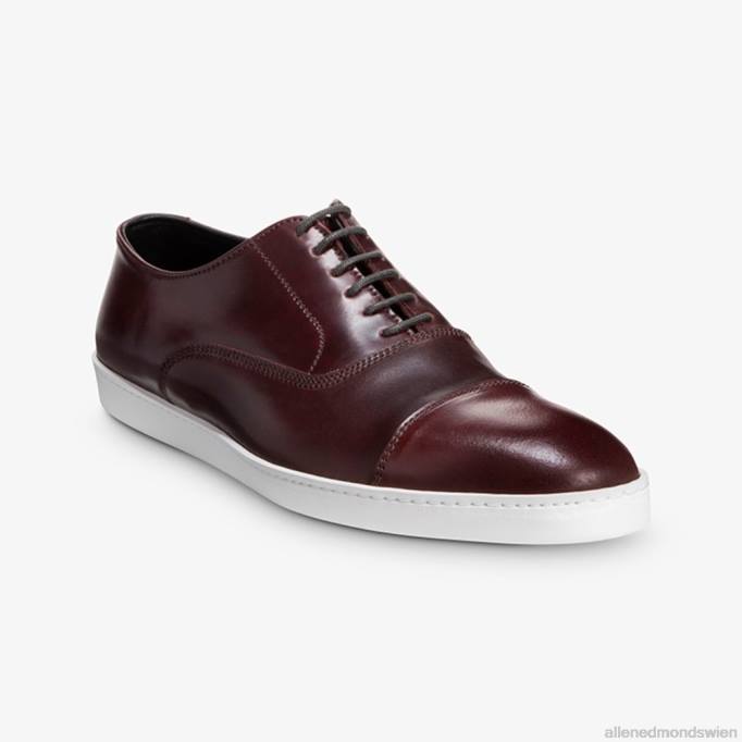 Allen Edmonds Schuhe D66B264 | Allen Edmonds Park Avenue Shell-Cordovan-Oxford-Kleid-Sneaker Burgunder Cordovan Männer