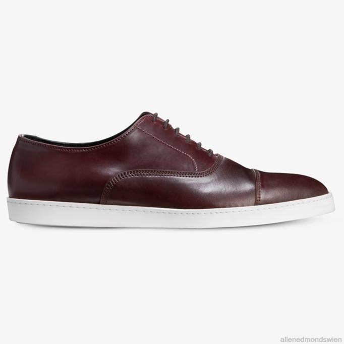 Allen Edmonds Schuhe D66B264 | Allen Edmonds Park Avenue Shell-Cordovan-Oxford-Kleid-Sneaker Burgunder Cordovan Männer