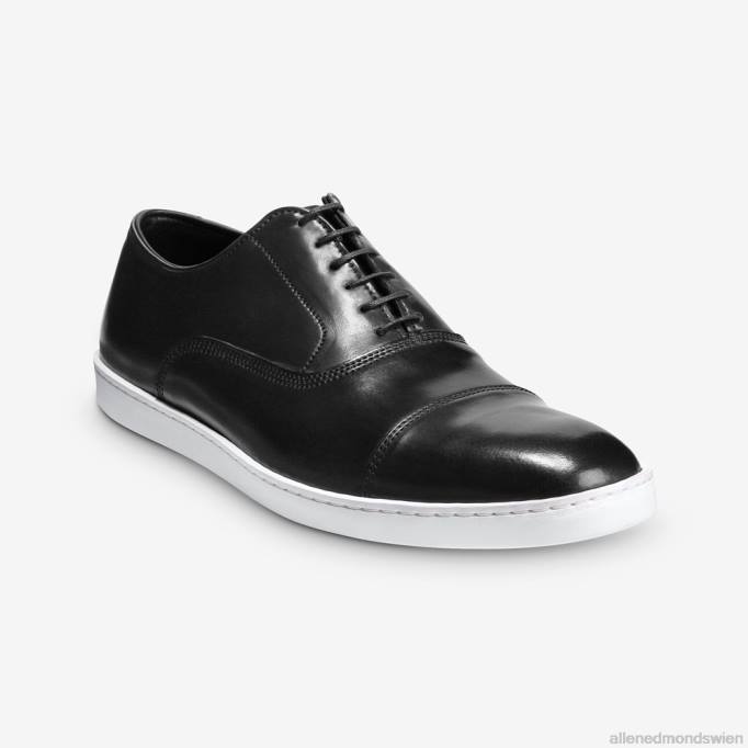 Allen Edmonds Schuhe D66B265 | Allen Edmonds Park Avenue Shell-Cordovan-Oxford-Kleid-Sneaker schwarzer Cordovan Männer