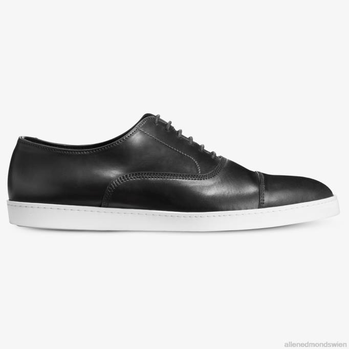 Allen Edmonds Schuhe D66B265 | Allen Edmonds Park Avenue Shell-Cordovan-Oxford-Kleid-Sneaker schwarzer Cordovan Männer