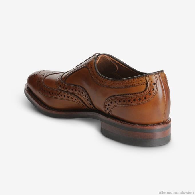 Allen Edmonds Schuhe D66B355 | Allen Edmonds Mcallister Wingtip Oxford-Kleiderschuh mit Dainite-Sohle Walnussbraun Männer